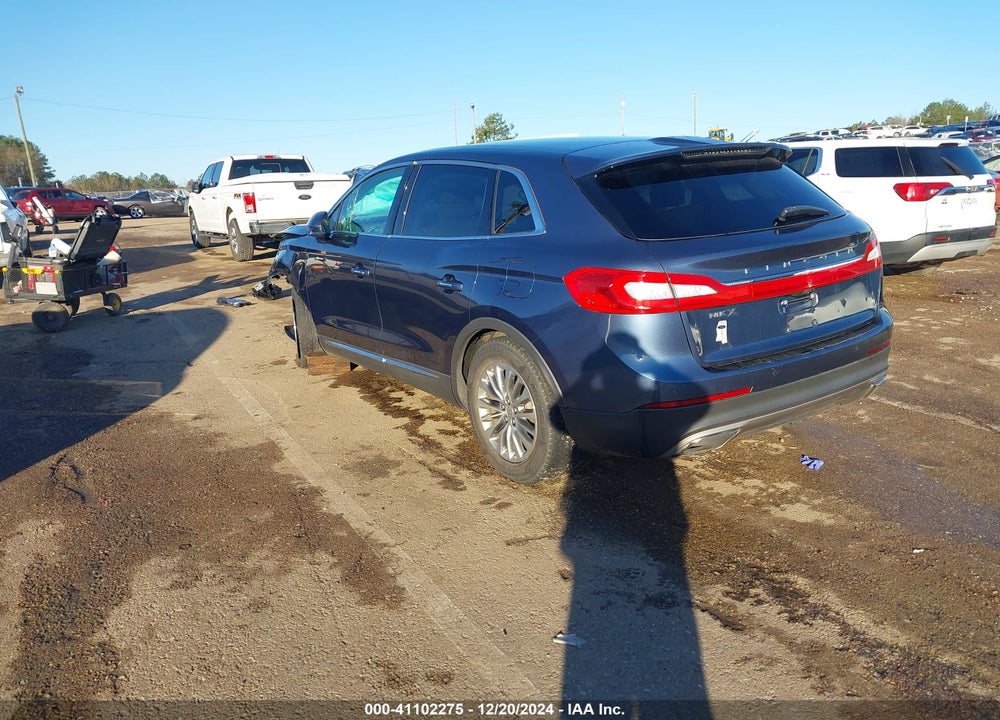 2018 LINCOLN MKX SELECT VIN: 2LMPJ6KR4JBL38267
