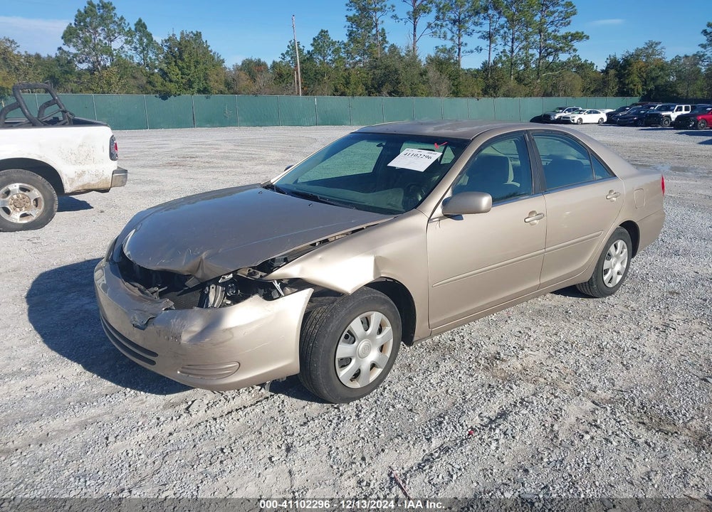 2002 TOYOTA CAMRY LE VIN: 4T1BE32KX2U103055