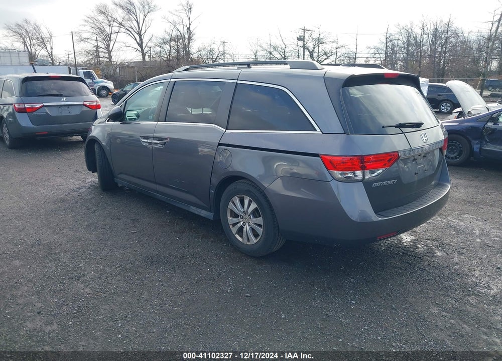 2015 HONDA ODYSSEY EX-L VIN: 5FNRL5H67FB011589
