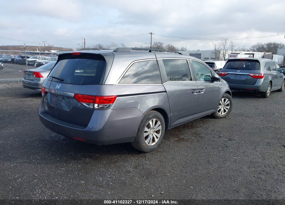 2015 HONDA ODYSSEY EX-L VIN: 5FNRL5H67FB011589