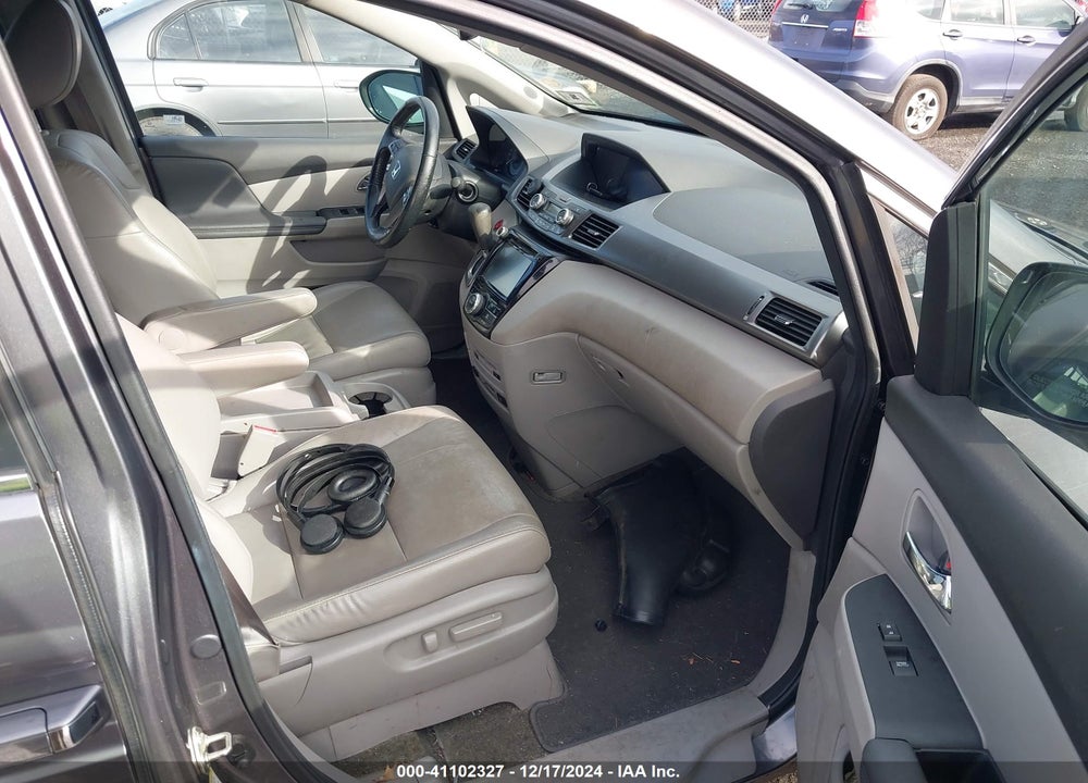 2015 HONDA ODYSSEY EX-L VIN: 5FNRL5H67FB011589