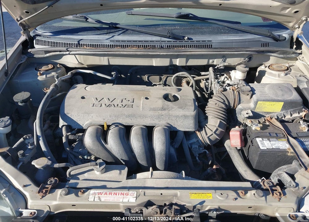 2005 TOYOTA COROLLA CE VIN: 2T1BR32EX5C381622