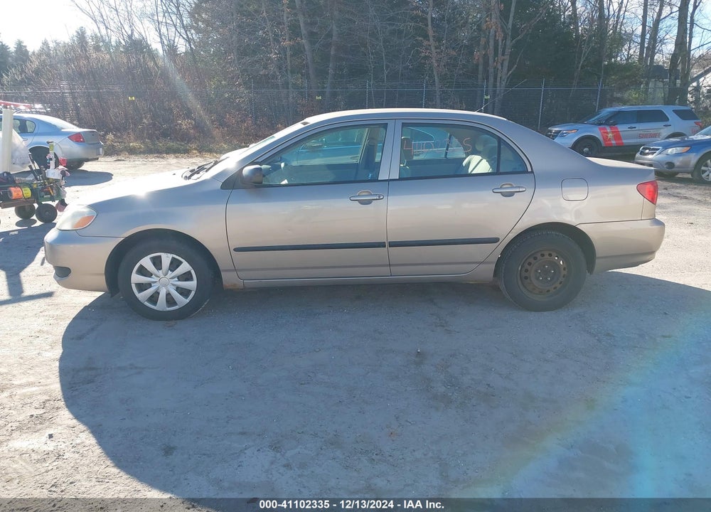 2005 TOYOTA COROLLA CE VIN: 2T1BR32EX5C381622