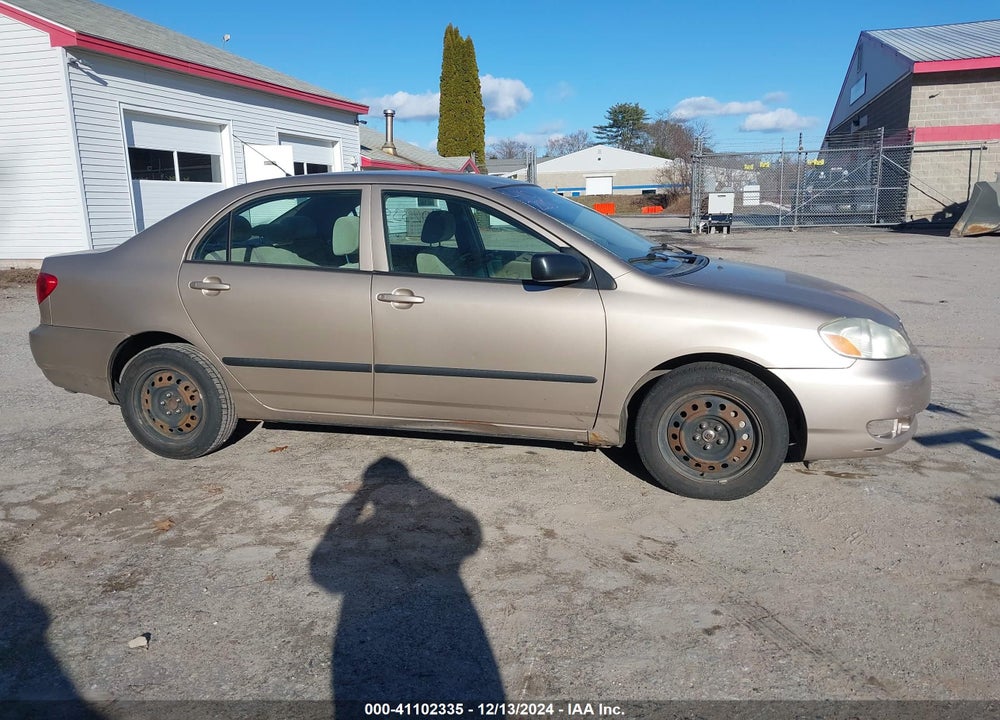 2005 TOYOTA COROLLA CE VIN: 2T1BR32EX5C381622