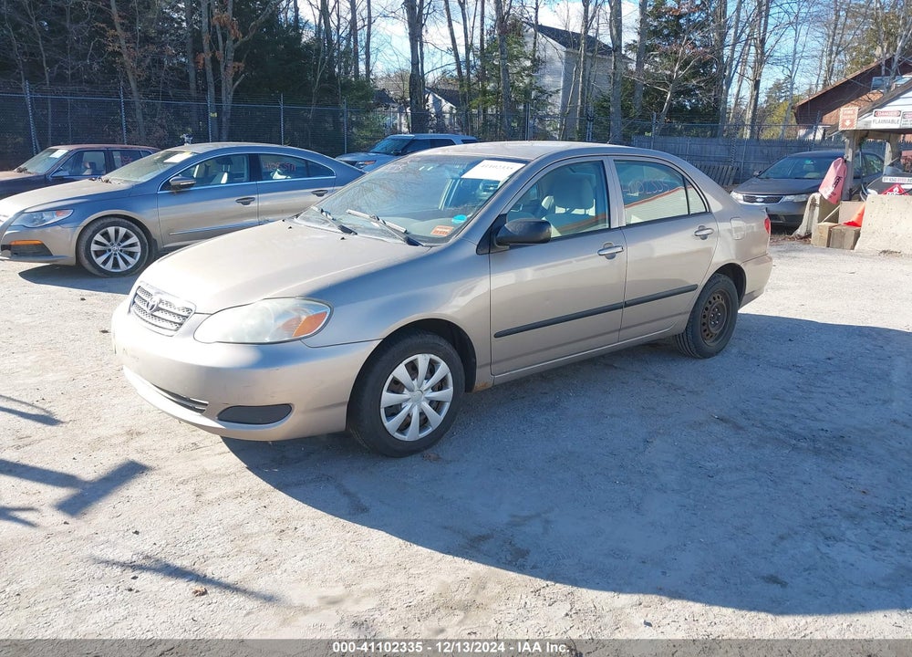 2005 TOYOTA COROLLA CE VIN: 2T1BR32EX5C381622