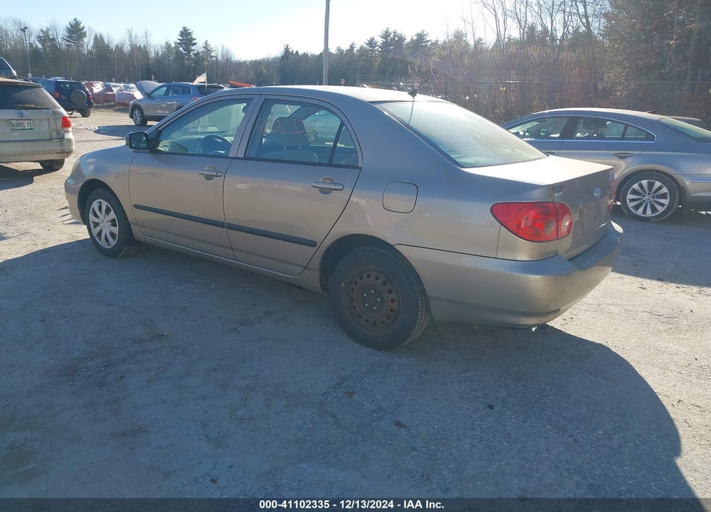 2005 TOYOTA COROLLA CE VIN: 2T1BR32EX5C381622