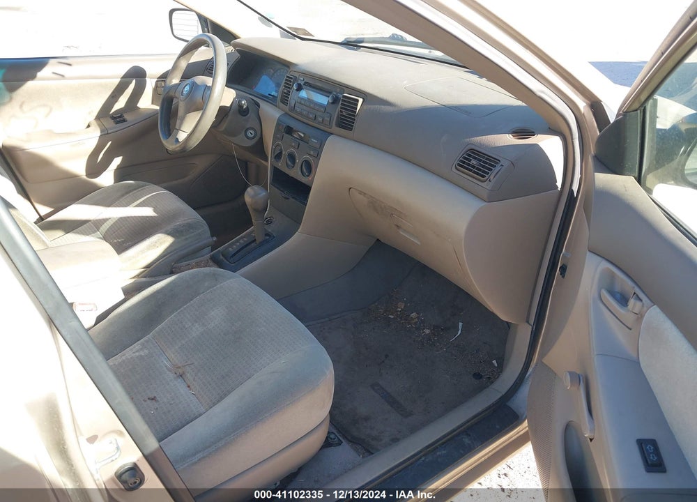 2005 TOYOTA COROLLA CE VIN: 2T1BR32EX5C381622