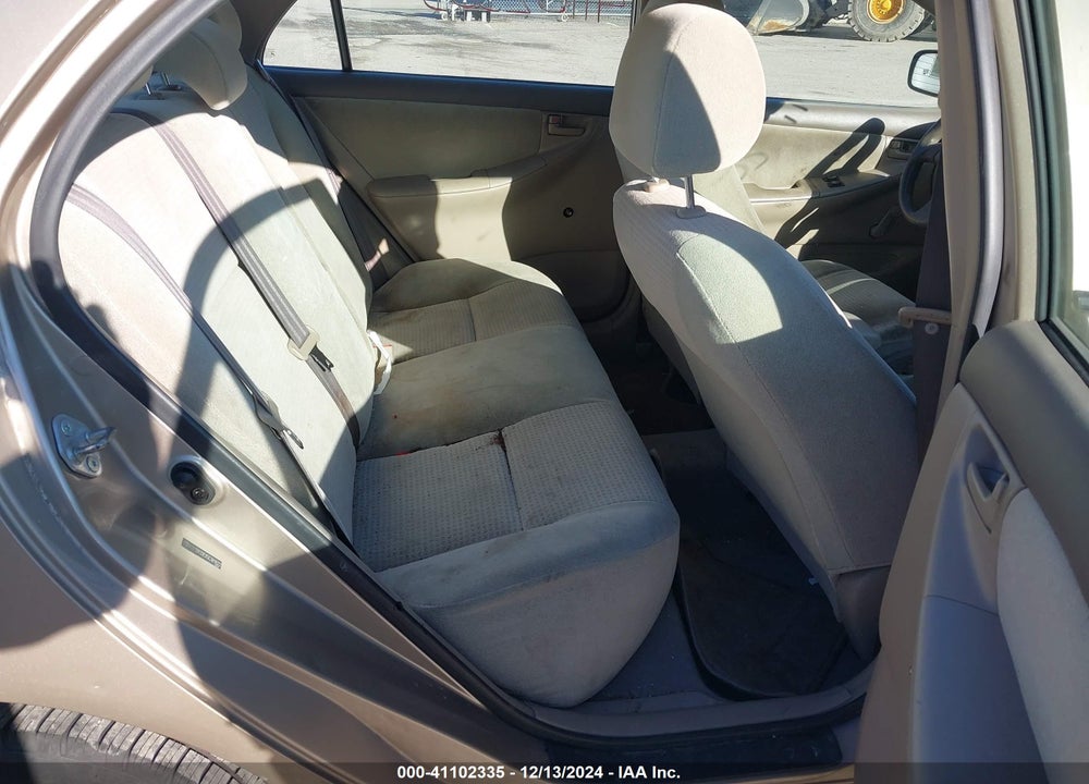 2005 TOYOTA COROLLA CE VIN: 2T1BR32EX5C381622