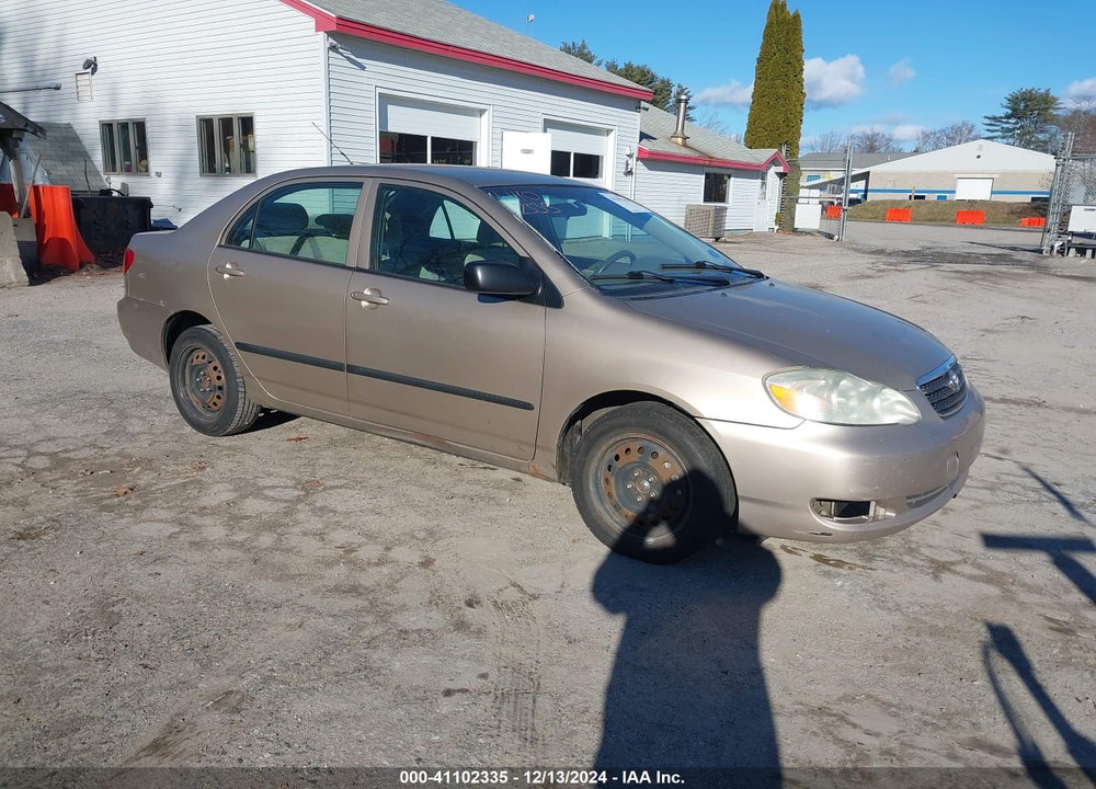 2005 TOYOTA COROLLA CE VIN: 2T1BR32EX5C381622
