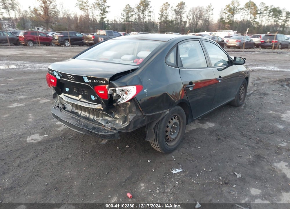 2007 HYUNDAI ELANTRA GLS/LIMITED/SE VIN: KMHDU46D07U054744