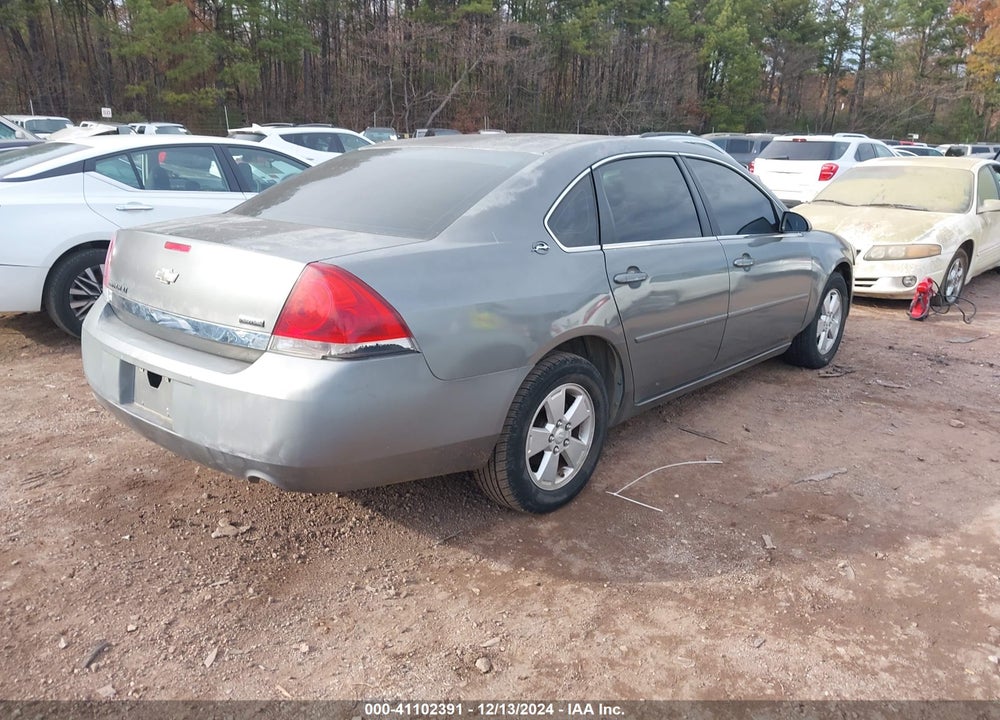 2007 CHEVROLET IMPALA LT VIN: 2G1WT58K179105062