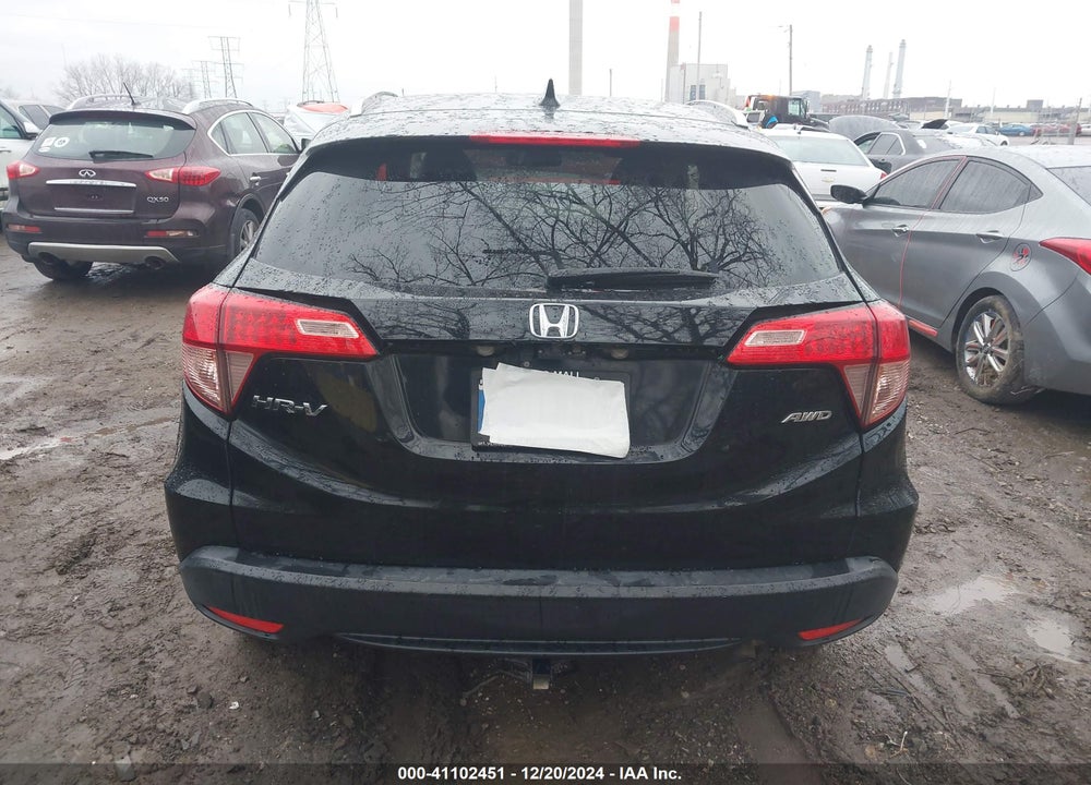 2016 HONDA HR-V EX-L VIN: 3CZRU6H70GM712137