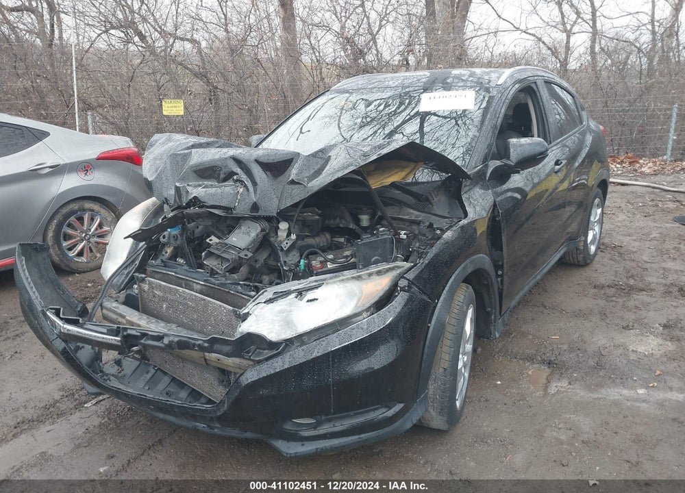 2016 HONDA HR-V EX-L VIN: 3CZRU6H70GM712137