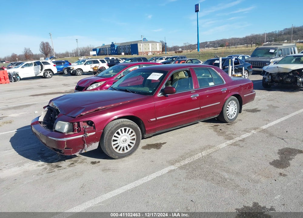 2007 MERCURY GRAND MARQUIS LS VIN: 2MEFM75V07X639453