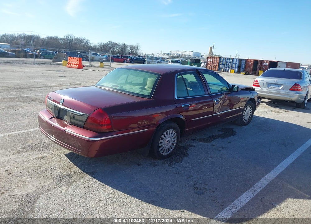 2007 MERCURY GRAND MARQUIS LS VIN: 2MEFM75V07X639453