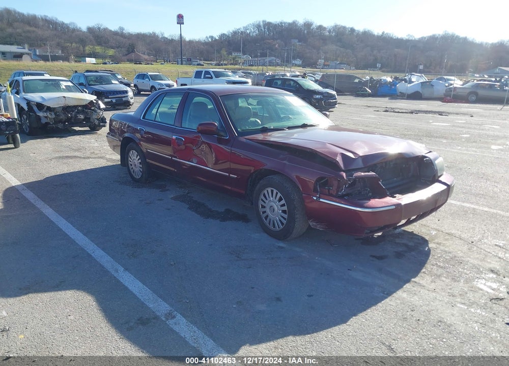 2007 MERCURY GRAND MARQUIS LS VIN: 2MEFM75V07X639453