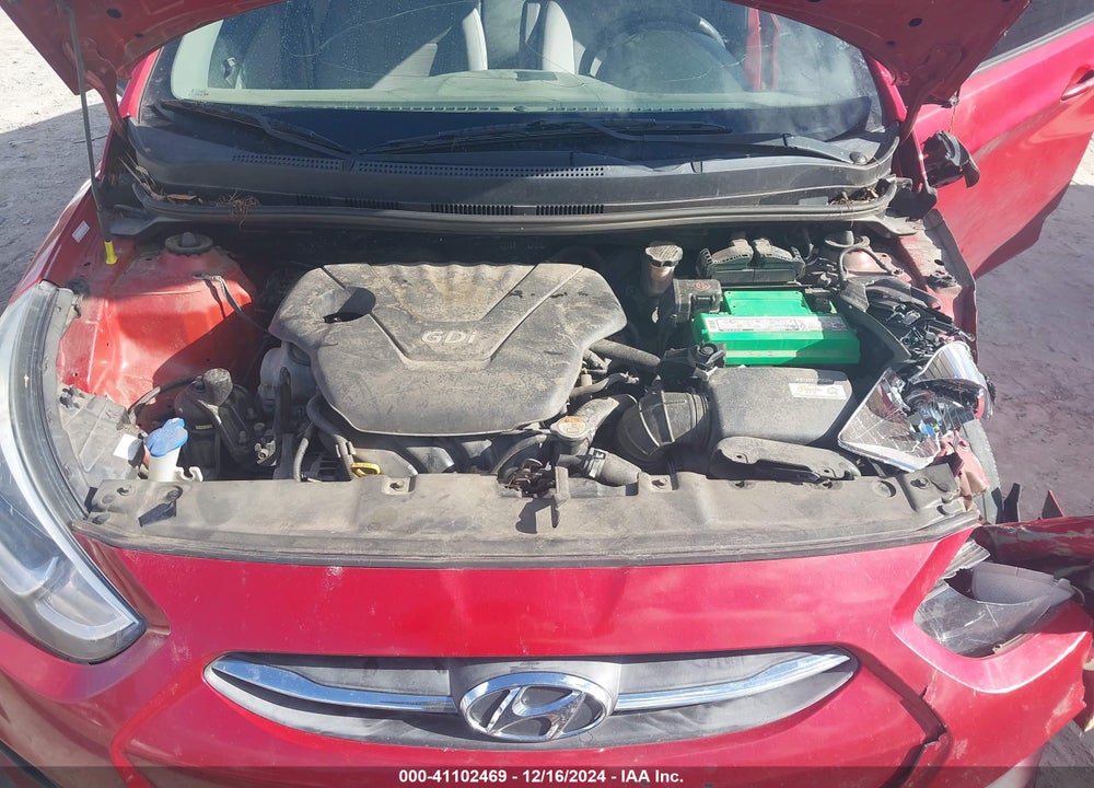 2017 HYUNDAI ACCENT SE VIN: KMHCT4AEXHU206321