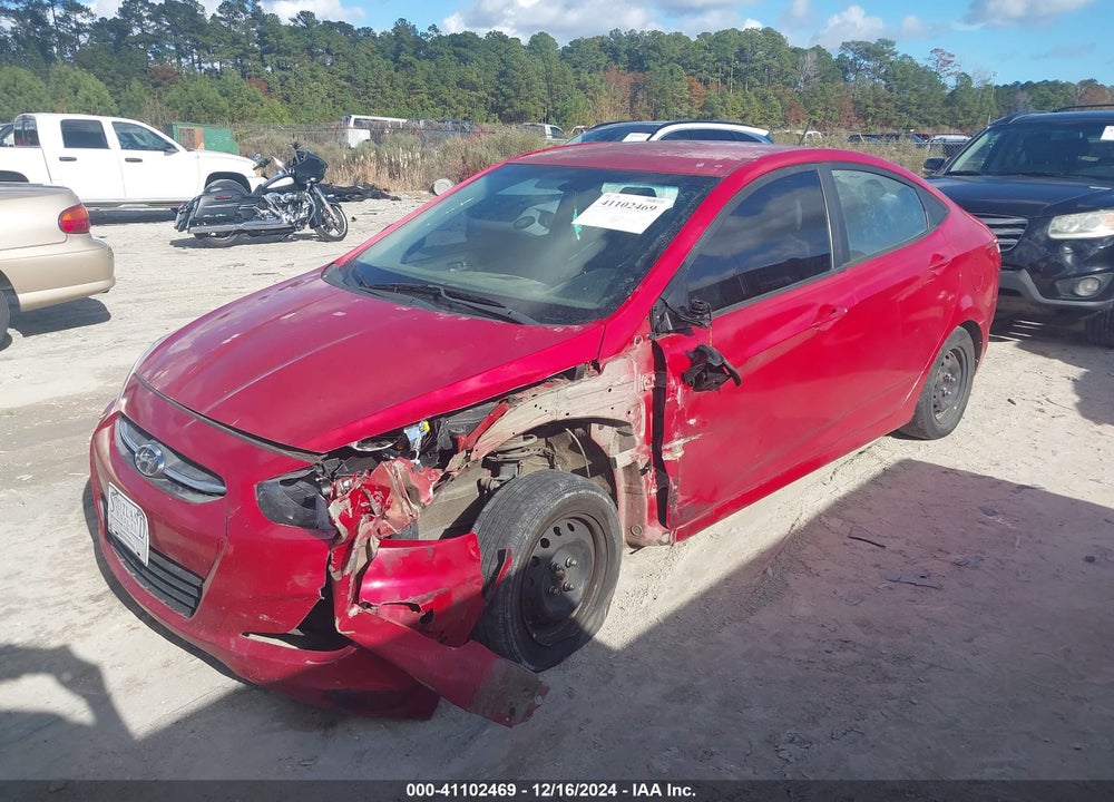 2017 HYUNDAI ACCENT SE VIN: KMHCT4AEXHU206321