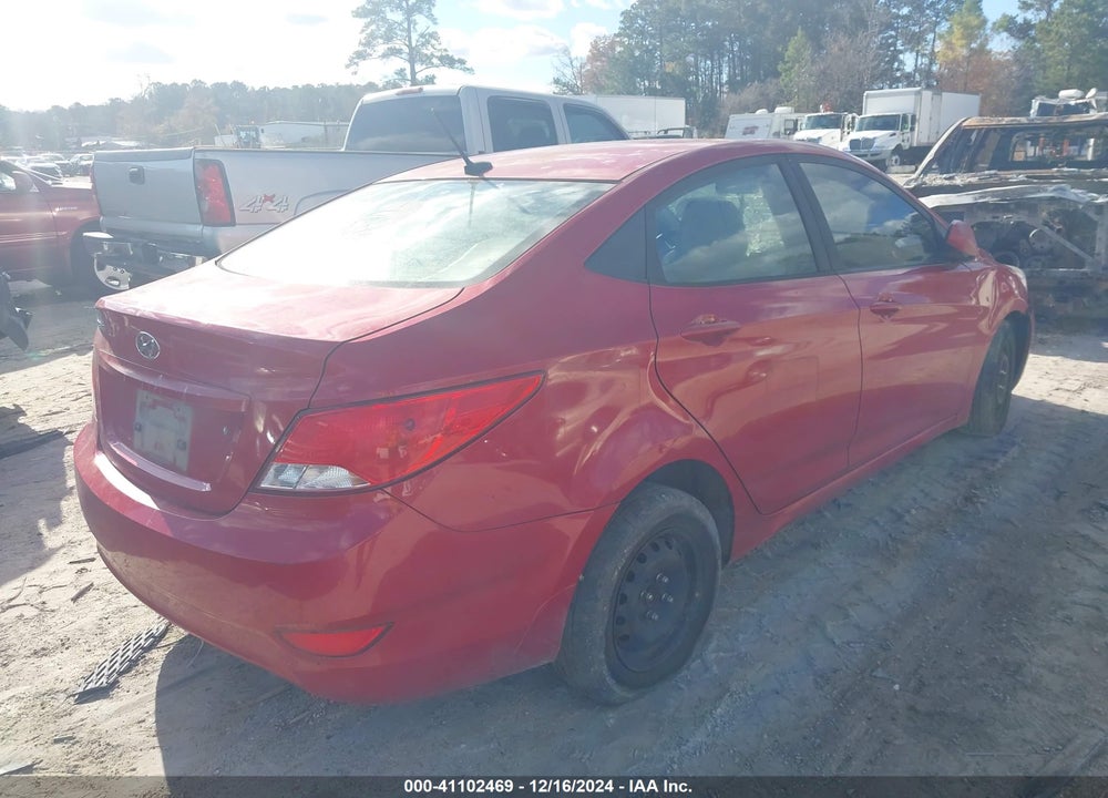 2017 HYUNDAI ACCENT SE VIN: KMHCT4AEXHU206321