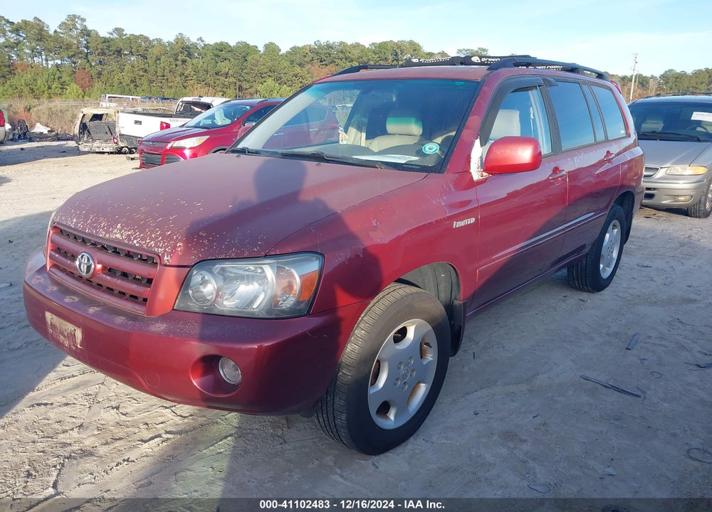2005 TOYOTA HIGHLANDER LIMITED V6 VIN: JTEEP21A150125886