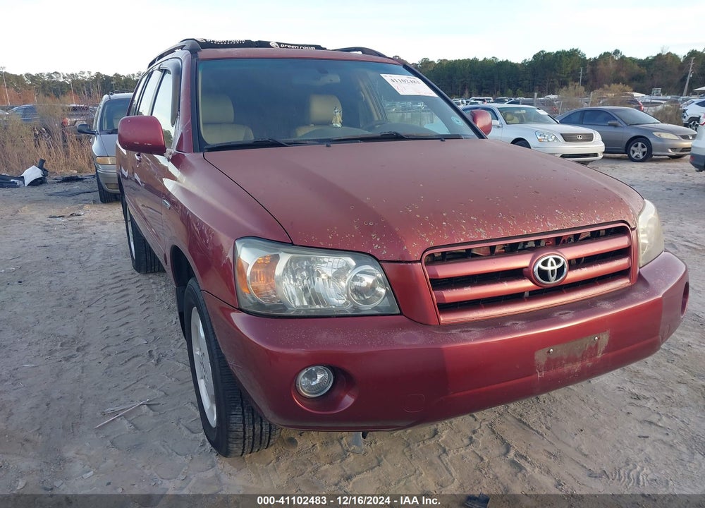 2005 TOYOTA HIGHLANDER LIMITED V6 VIN: JTEEP21A150125886