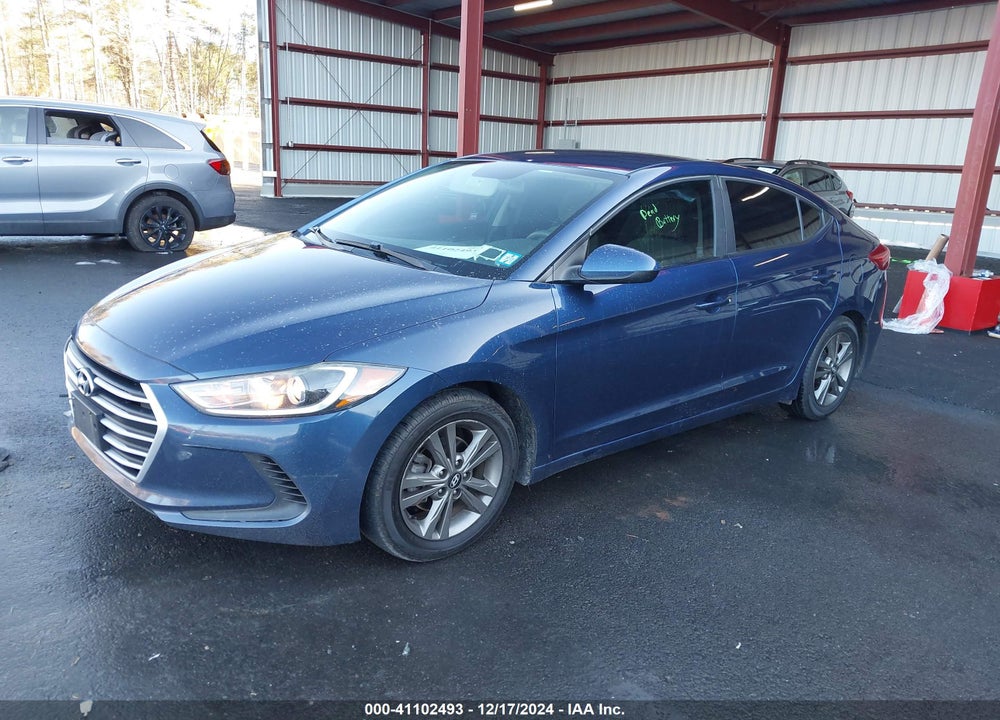 2018 HYUNDAI ELANTRA SEL VIN: 5NPD84LF3JH245882