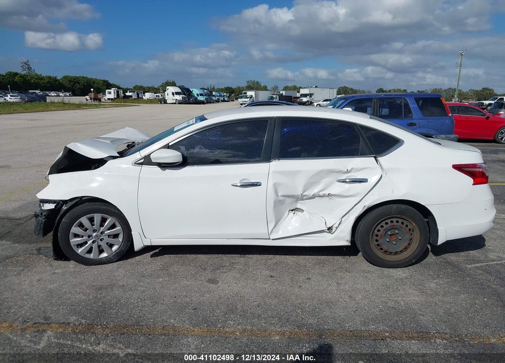2017 NISSAN SENTRA SV VIN: 3N1AB7AP0HL717907