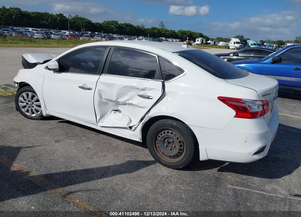 2017 NISSAN SENTRA SV VIN: 3N1AB7AP0HL717907
