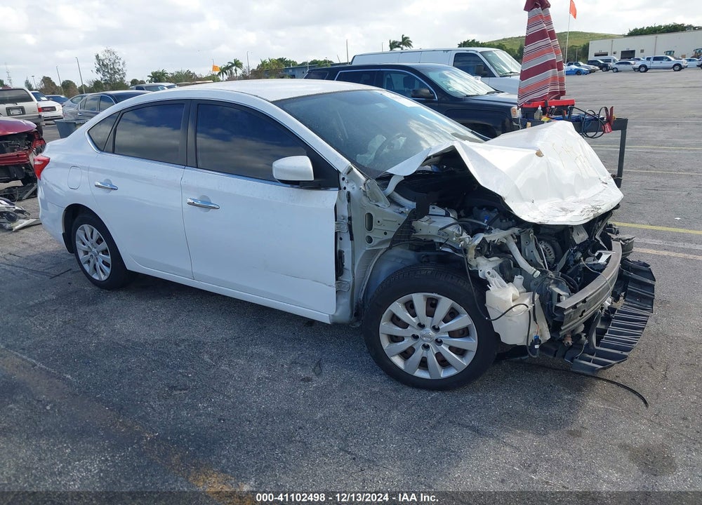 2017 NISSAN SENTRA SV VIN: 3N1AB7AP0HL717907