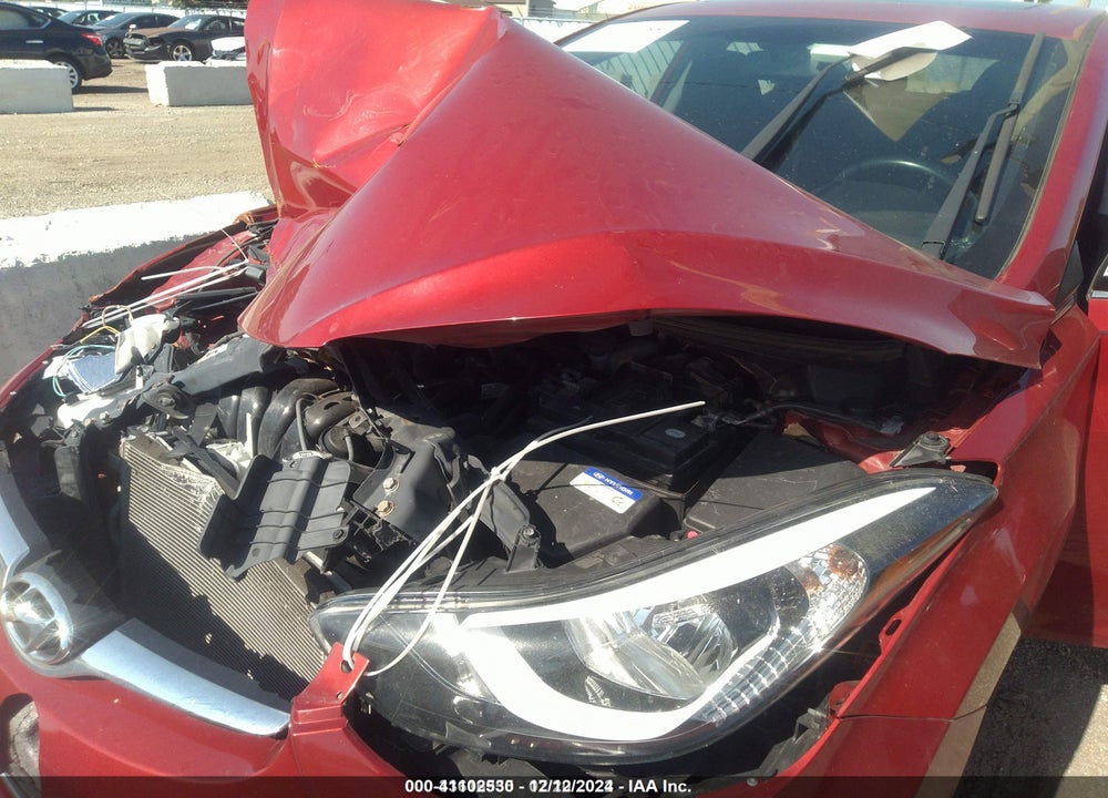 2016 HYUNDAI ELANTRA VIN: KMHDH4AEXGU624463