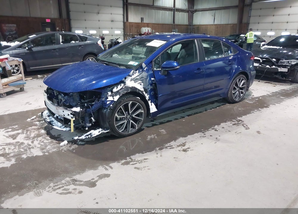 2022 TOYOTA COROLLA SE VIN: 5YFS4MCE9NP126821