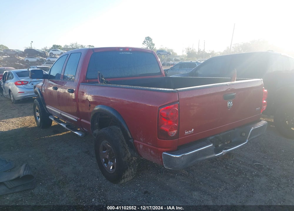 2007 DODGE RAM 2500 SLT/SPORT VIN: 3D7KR28AX7G778549