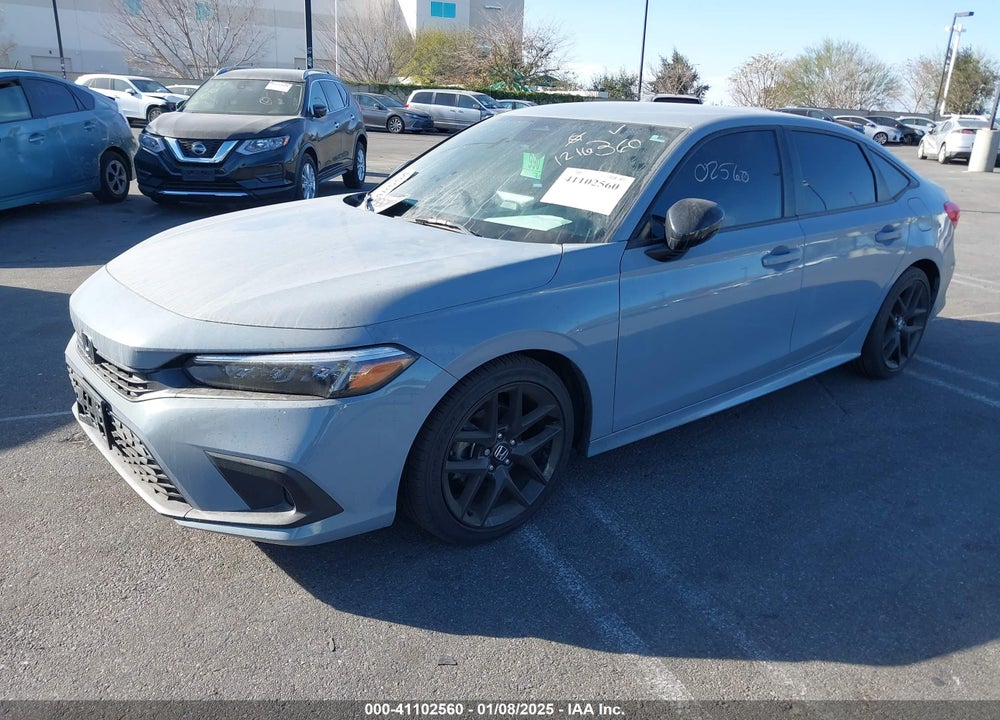 2022 HONDA CIVIC SPORT VIN: 2HGFE2F52NH566725