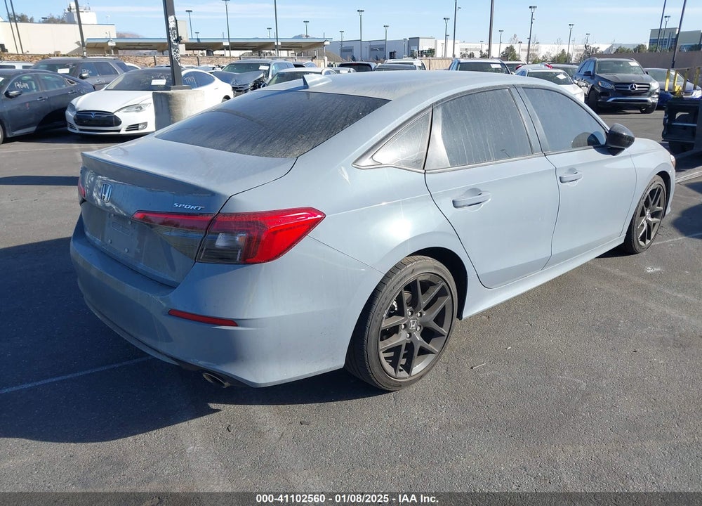 2022 HONDA CIVIC SPORT VIN: 2HGFE2F52NH566725