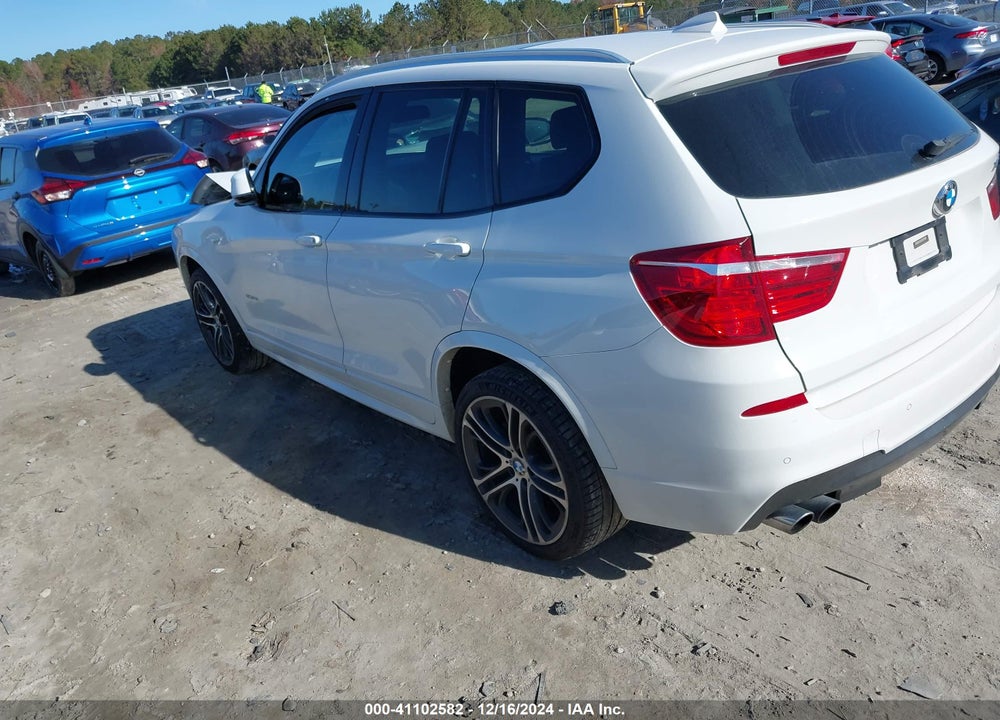 2017 BMW X3 XDRIVE35I VIN: 5UXWX7C59H0S18499