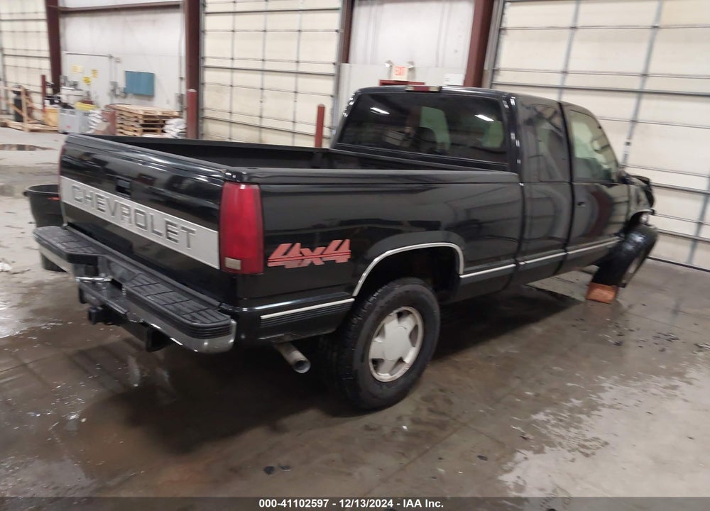 1997 CHEVROLET K1500 FLEETSIDE VIN: 2GCEK19R4V1183891
