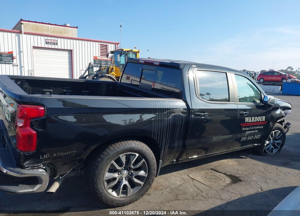 2022 CHEVROLET SILVERADO 1500 2WD SHORT BED LT VIN: 1GCPACED3NZ528434