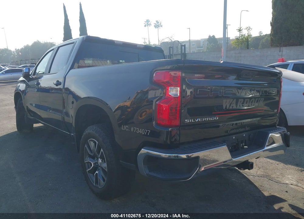 2022 CHEVROLET SILVERADO 1500 2WD SHORT BED LT VIN: 1GCPACED3NZ528434