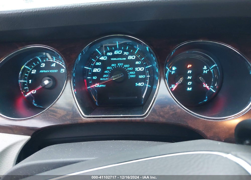 2010 FORD TAURUS SEL VIN: 1FAHP2HW0AG100407