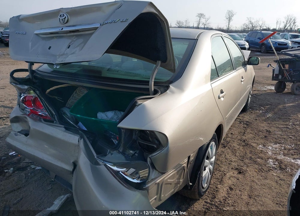 2005 TOYOTA CAMRY LE VIN: 4T1BE30K55U073969