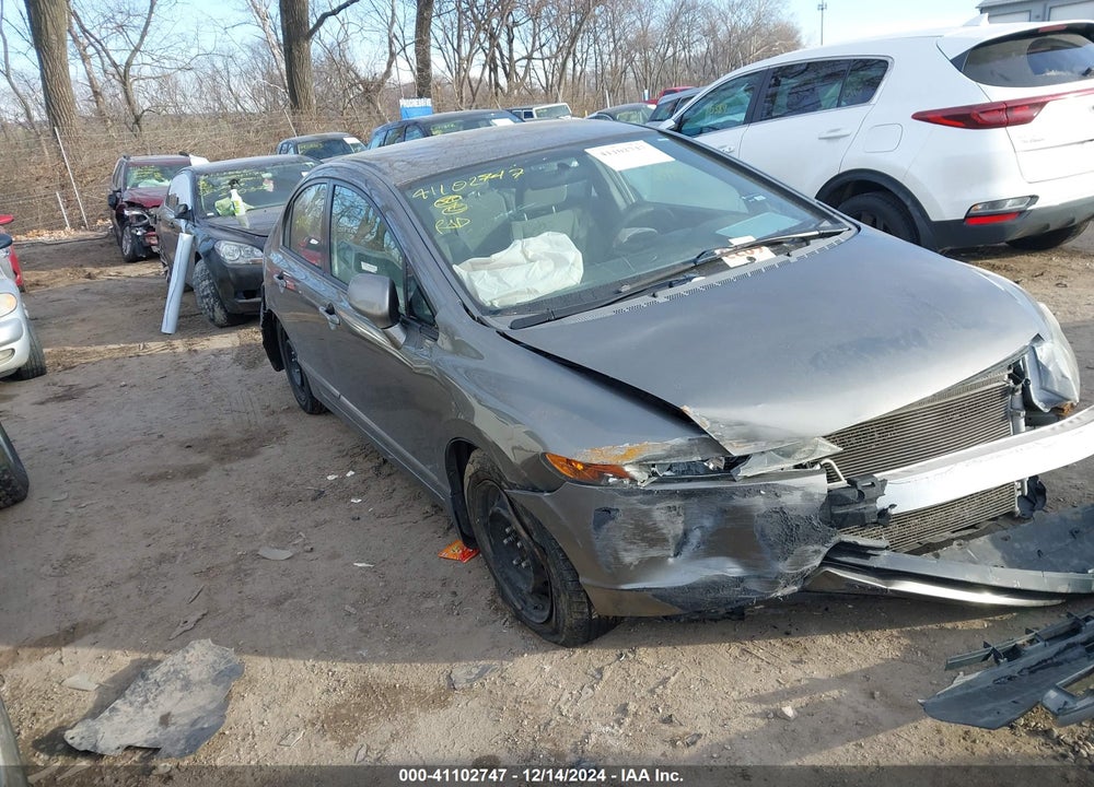 2008 HONDA CIVIC LX VIN: 2HGFA16578H315838
