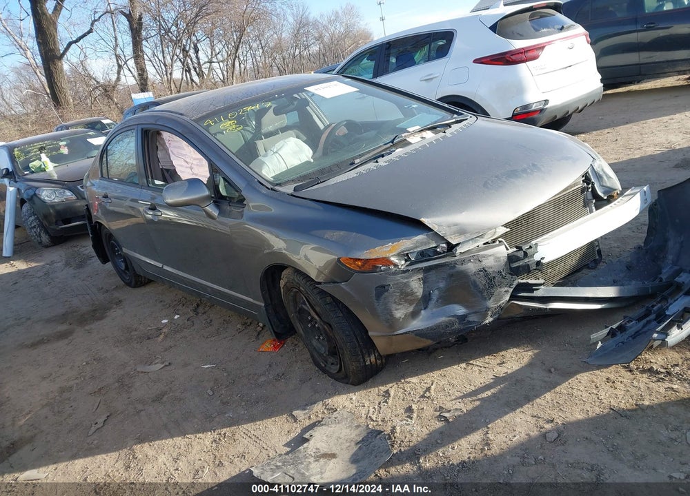 2008 HONDA CIVIC LX VIN: 2HGFA16578H315838