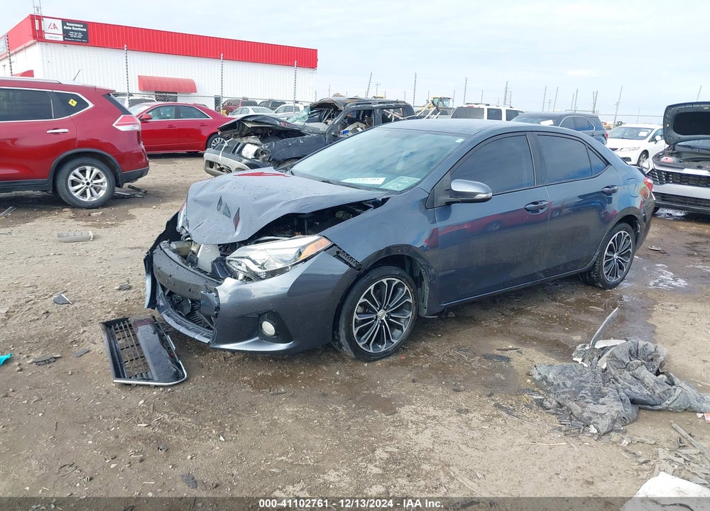2016 TOYOTA COROLLA S PLUS VIN: 5YFBURHE1GP370648