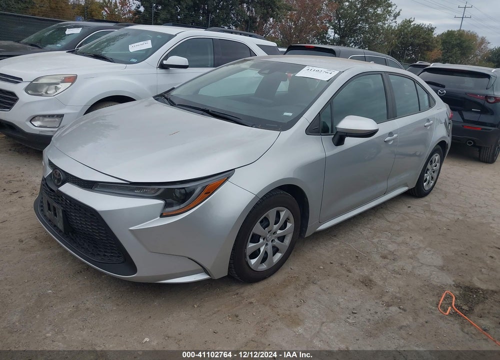 2022 TOYOTA COROLLA LE VIN: 5YFEPMAE9NP343860