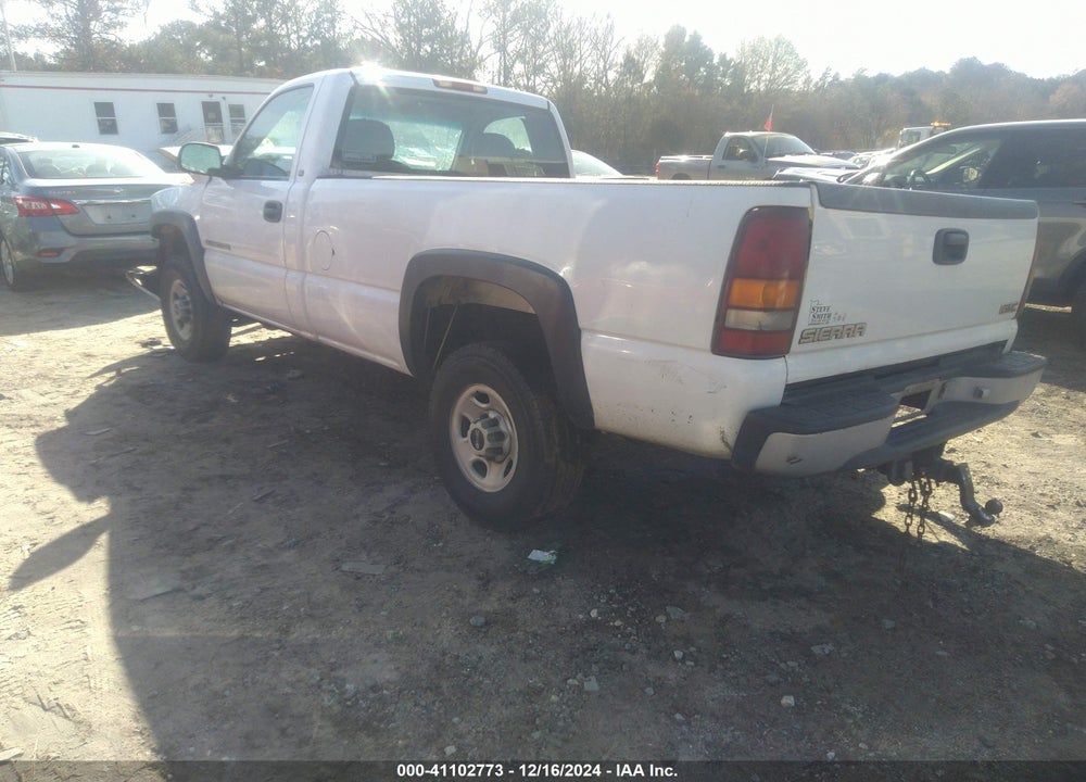 2001 GMC SIERRA 2500HD SL VIN: 1GTHC24U71Z268754
