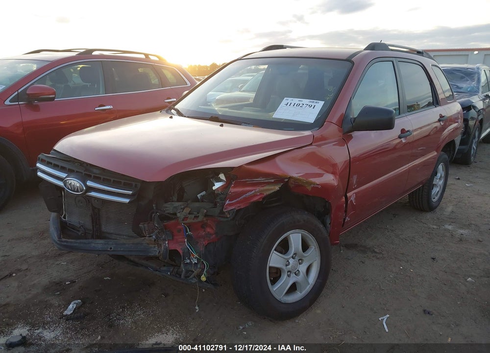 2006 KIA SPORTAGE LX VIN: KNDJF724067144093