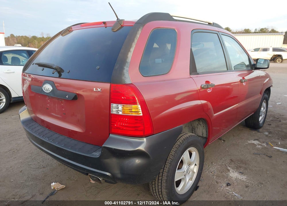 2006 KIA SPORTAGE LX VIN: KNDJF724067144093