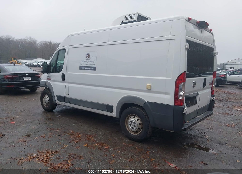 2018 RAM PROMASTER 1500 136 WB VIN: 3C6TRVBG7JE104978