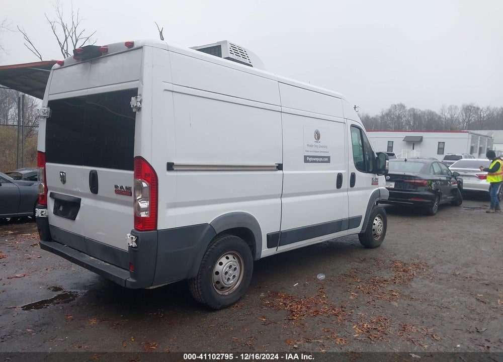 2018 RAM PROMASTER 1500 136 WB VIN: 3C6TRVBG7JE104978