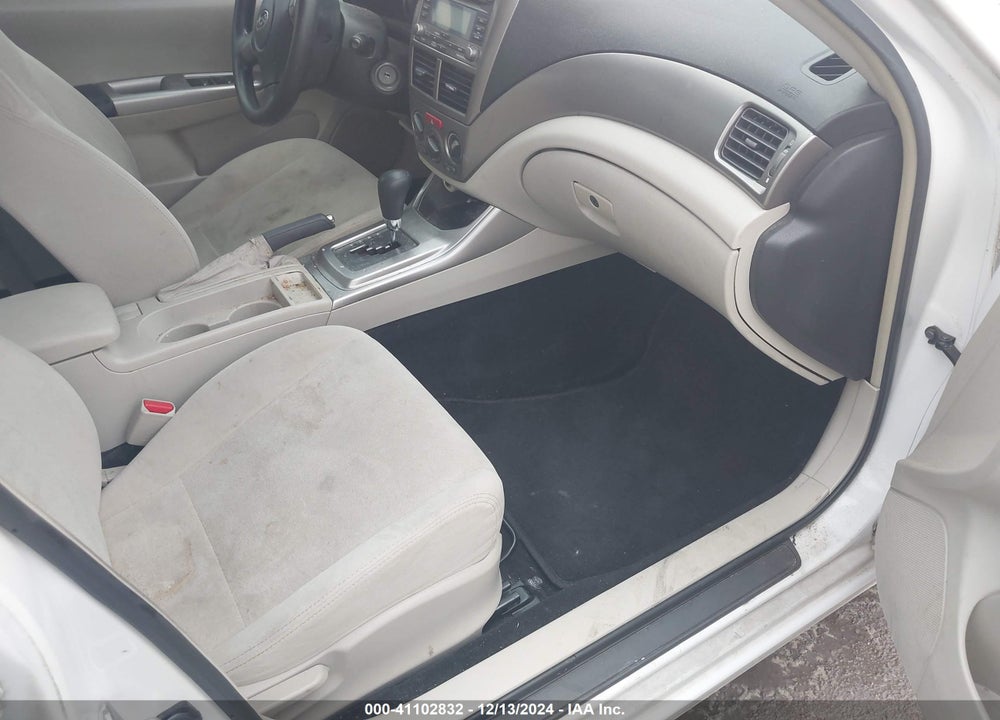 2009 SUBARU IMPREZA VIN: JF1GE61639H505007